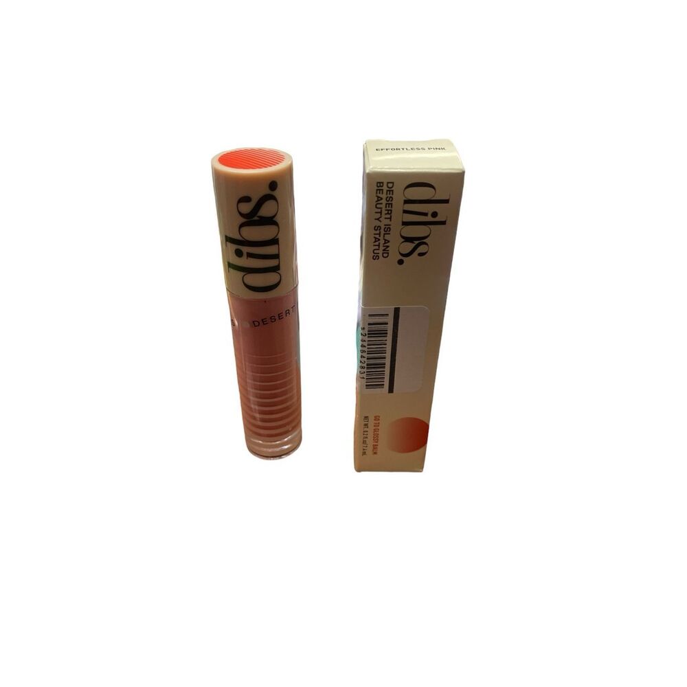 DIBS Beauty Go To Glossy Balm in Effortless‎ Pink NIB Imperfect Box